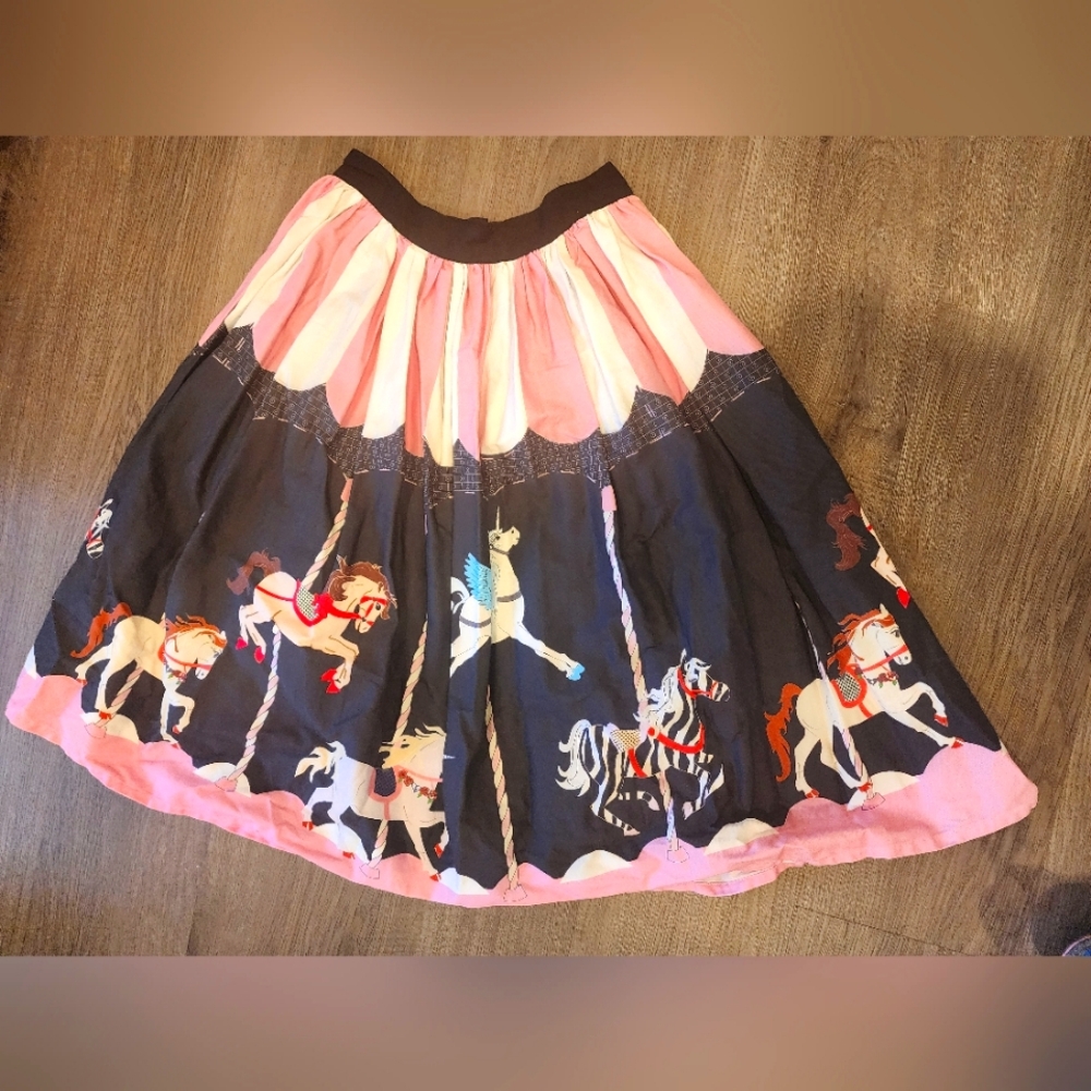 UNIQUE VINTAGE Carousel Skirt